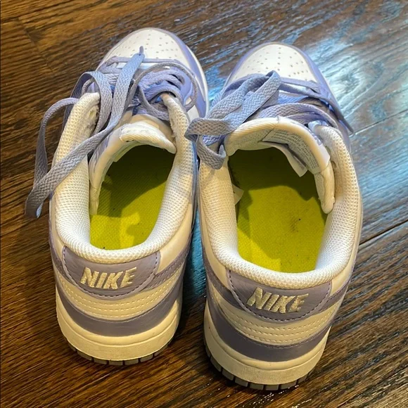 Kids' Nike Purple and White Sneakers - Picture 2 of 5